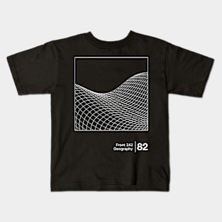 Geography / Minimalist Graphic Artwork Design Kids T-Shirt